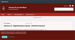 Desktop Screenshot of comune.lucodeimarsi.aq.it